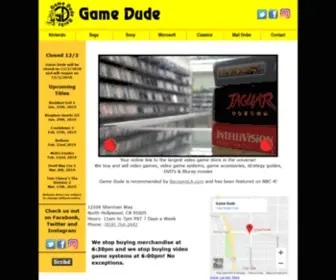 Gamedude.com(Game Dude) Screenshot