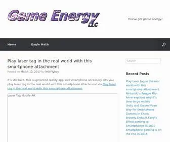 Gameenergy.com(Game Energy) Screenshot