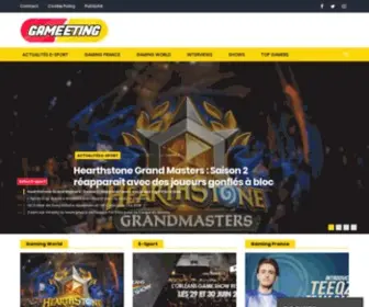 Gameeting.com(Actus E) Screenshot