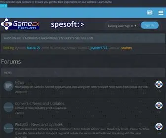 Gameex.info(Spesoft Forums) Screenshot