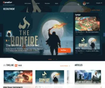 Gameexp.com(GameExp-Explore, Expect and Experience New Game) Screenshot