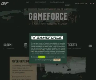 Gameforce.be(GameForce postponed due to COVID) Screenshot