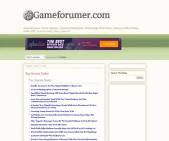 Gameforumer.com(Gameforumer) Screenshot
