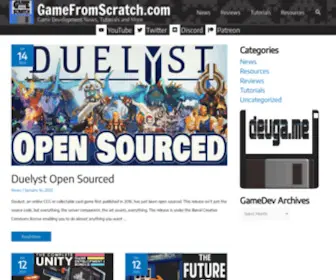 Gamefromscratch.com(Game Development News) Screenshot