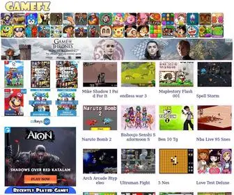 Gamefz.com(Free games) Screenshot