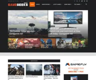 Gamegeeksnews.com(Game Geeks News) Screenshot