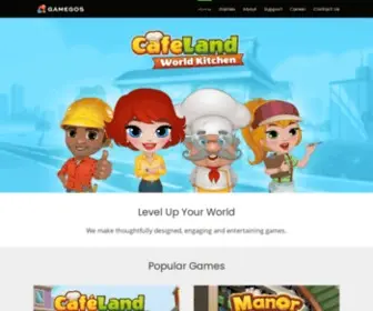 Gamegos.com(Level up your world) Screenshot
