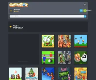 Gamegox.com(Free Online Games) Screenshot