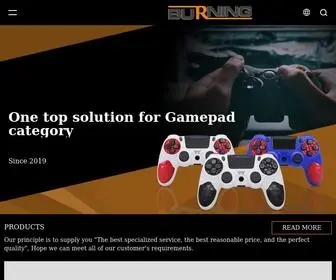 Gamehandletec.com(Game Controller Manufacturer) Screenshot