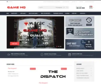 Gameheadquarters.com(Game Headquarters) Screenshot