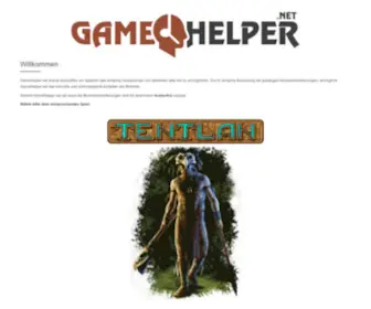 Gamehelper.net(Tentlan Browsergame Hilfe) Screenshot