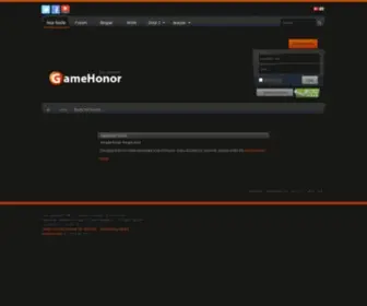 Gamehonor.com(Gamehonor) Screenshot