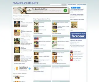 Gamehour.net(Play Flash Games on) Screenshot