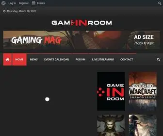 Gameinroom.com(Accueil) Screenshot