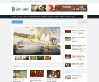 Gameiswar.com(Game is War) Screenshot