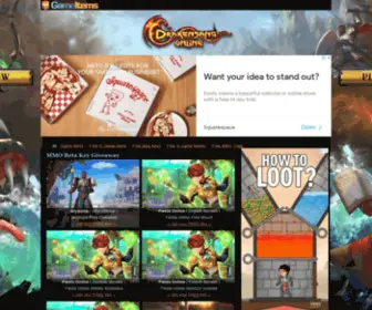 Gameitems.com(Free In Game Items) Screenshot