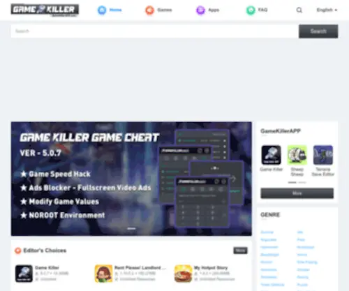 Gamekillerapp.com(Game killer) Screenshot