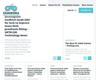 Gamekora.com(Games & Tech Updates) Screenshot