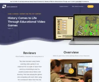 Gamelearning.co(Game Learning) Screenshot