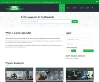 Gameloadouts.com(Game Loadouts) Screenshot
