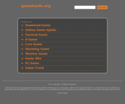 Gameloads.org(Your Way to Play) Screenshot