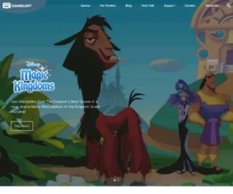 Gameloft.com.vn(Gameloft Video Game Developer Worldwide) Screenshot