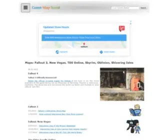 Gamemapscout.com(GameMapScout dot com) Screenshot