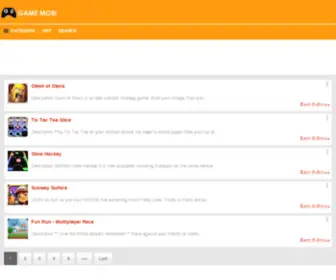 Gamemobifree.com(Game mobile free) Screenshot