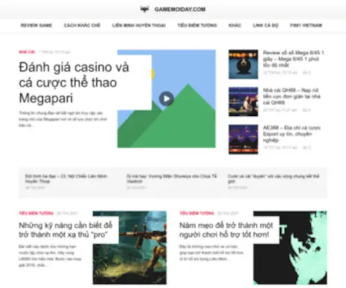 Gamemoiday.com(Push .push .push({})) Screenshot