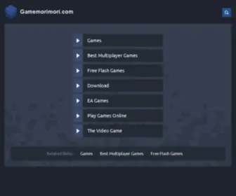 Gamemorimori.com(Gamemorimori) Screenshot