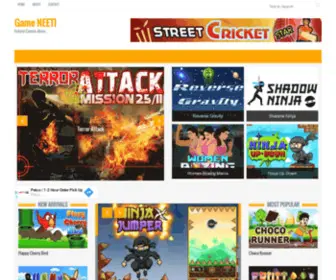 Gameneeti.com(Game Neeti) Screenshot