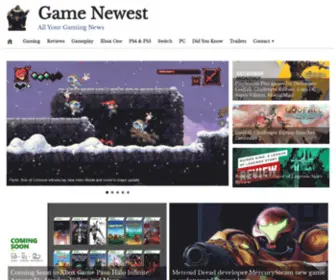 Gamenewest.com(All Your Gaming News) Screenshot