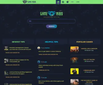 Gamenibs.com(Game Nibs) Screenshot