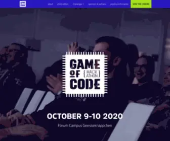 Gameofcode.eu(Game of Code Luxembourg) Screenshot