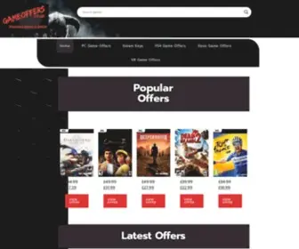 Gameoffers.co.uk(Game Offers) Screenshot