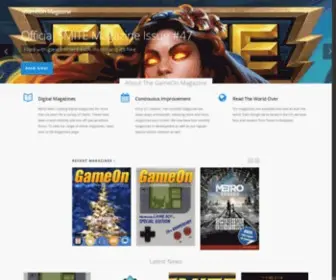 Gameonmag.com(GameOn Magazine) Screenshot