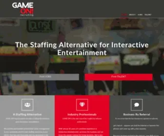 Gameonrecruiting.com(GAME ON) Screenshot