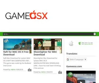 Gameosx.com(Best games for macOS) Screenshot