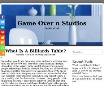 Gameovernstudios.com(Games of All) Screenshot