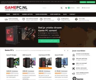 Gamepc.nl(Stel nu jouw unieke Game PC samen) Screenshot