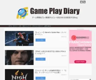 Gameplaydiary.com(Gameplaydiary) Screenshot