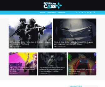 Gameplayscassi.com.br(O seu Portal de Jogos Grátis) Screenshot