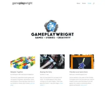 Gameplaywright.net(Creative Work) Screenshot