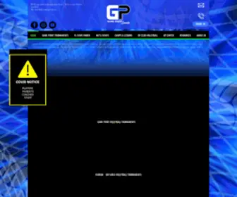 Gamepointevents.com(Game Point events) Screenshot