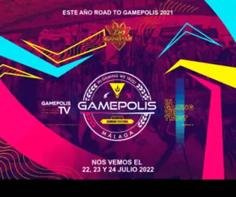 Gamepolis.org(VIII Festival De Videojuegos) Screenshot