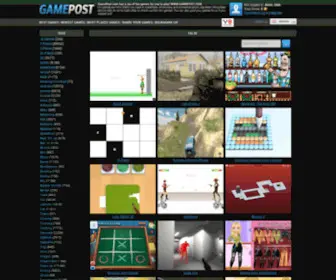 Gamepost.com(Free Online Games) Screenshot