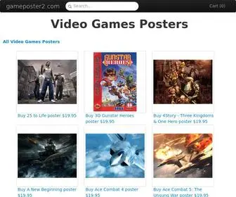 Gameposter2.com(Video Games Posters) Screenshot