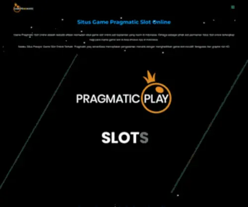 Gamepragmatic.com(Game Pragmatic Slot) Screenshot