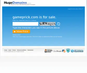 Gameprick.com(Gameprick) Screenshot