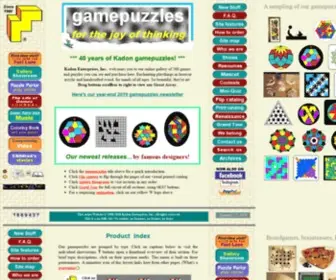 Gamepuzzles.com(Gamepuzzles) Screenshot